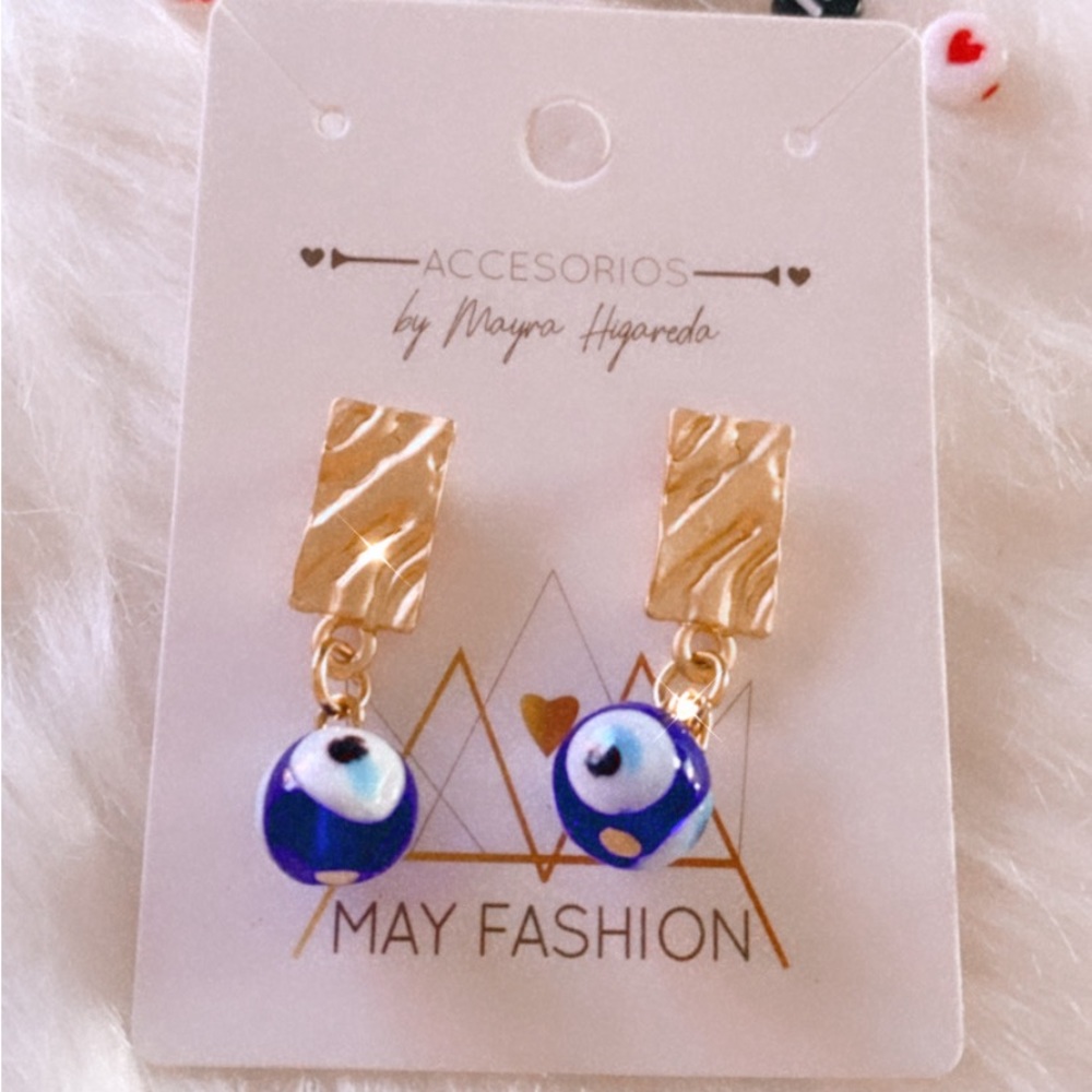 Gold Evel eye